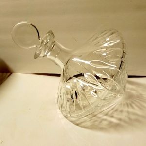 Astral Crystal Decanter Peerage Spin Top Wine, Spirit, Barware or Candy